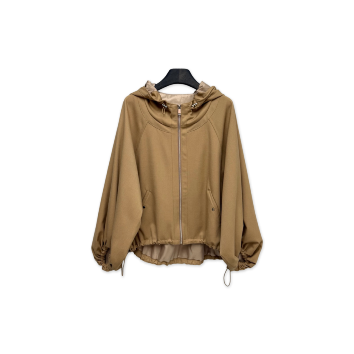 LOEWE HOODED LOOSE-FITTING DRAWSTRING JACKET